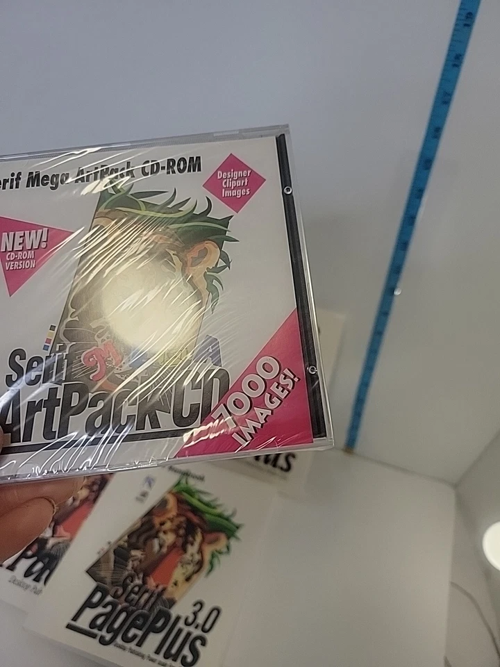 Serif Mega Art Pack CD-ROM VTG NOS 1994 Type Plus 3.0 Draw Plus 1.0 Table Plus - Image 4 of 4