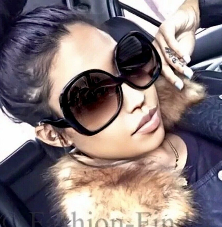 Oversized FASHION ICON XXL Huge Round Butterfly SEXY Extra Large Sunglasses XL L