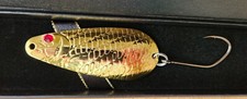 24K gold plated Casting Spoon 5/8 oz. 2.75 in. by Reimagined Tackle