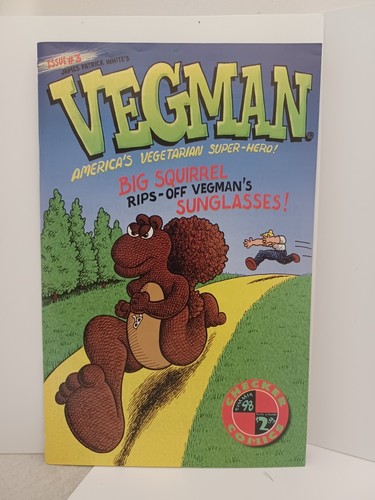 "VEGMAN" '98 CHECKER CHECKER COMICS ISSUE #2-#3 RARE - Picture 7 of 11