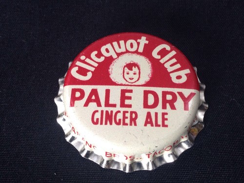 Box of 150 Vintage CLICQUOT CLUB Ginger Ale Cork BOTTLE CAPS Unused TACOMA WA - Picture 2 of 10