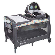 Baby Trend Lil' Snooze  Deluxe II Nursery Center  Playard, Funfetti