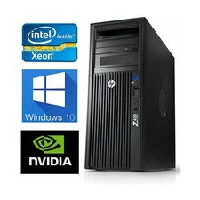 HP Z420 Workstation Intel Xeon E5-1650 3.2GHz 64GB RAM 500GB SSD Quadro K4000