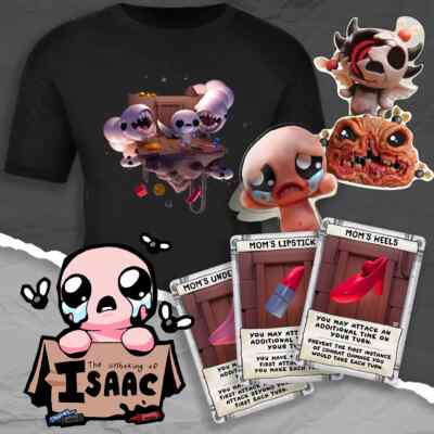 Unboxing Binding of Isaac Four Souls Super Isaac 64 X-Large T-Shirt Promo Cards 