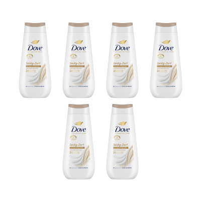 Dove Advanced Care Duschcreme Duschgel Duschbad Seidig-Zart 6x 225ml