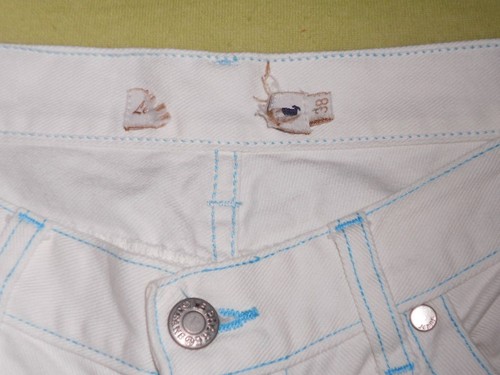 Phare Jeans Baleine La Pantalon v le De Blanc qBwtn5x4ga