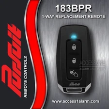 New Pursuit 183BPR 1-Way 3-Button Remote Control TBQT5-AM1W PRO9556Z