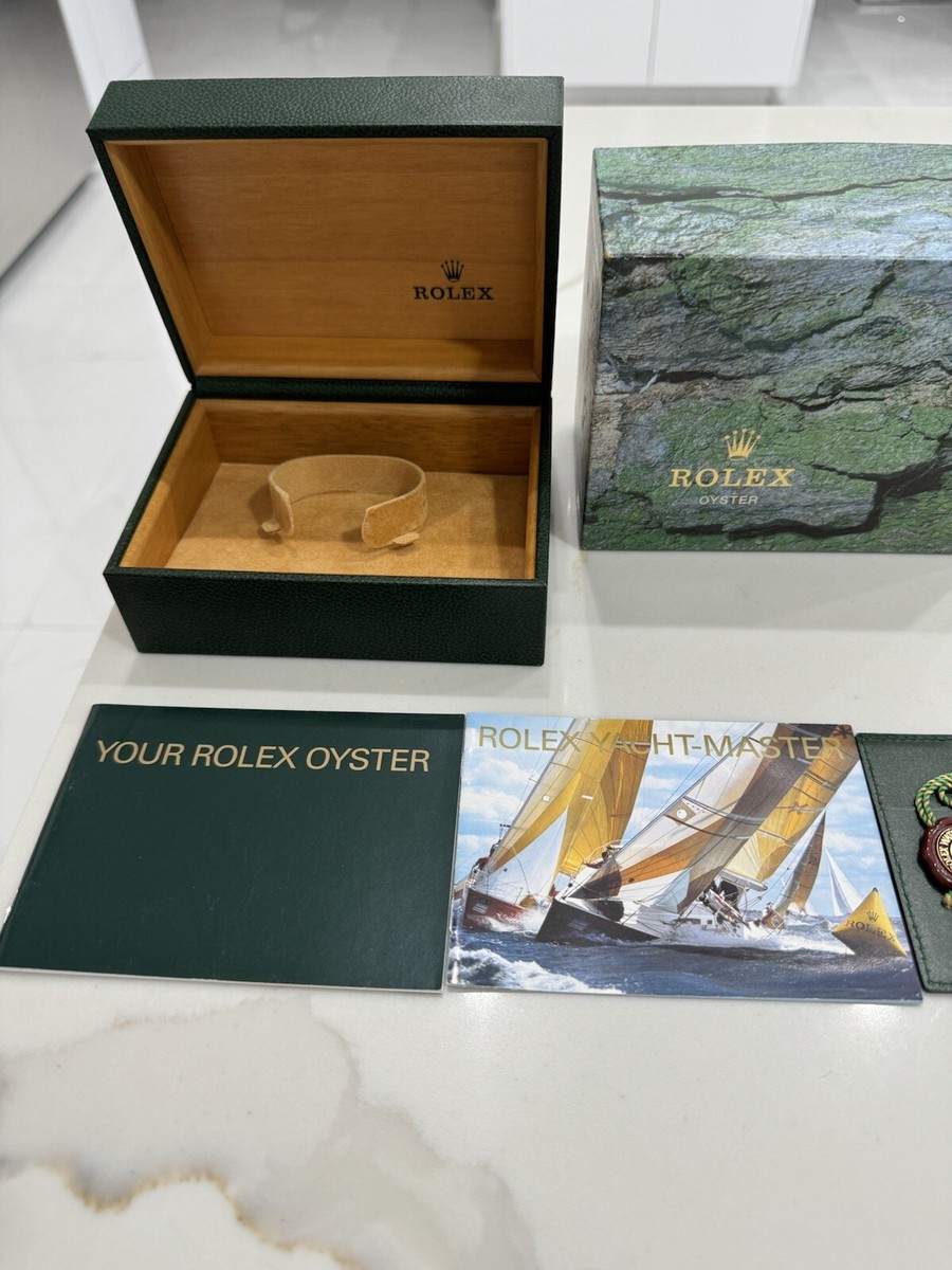 GENUINE Vintage Rolex Yacht Master 16622 Watch Box FULL SET