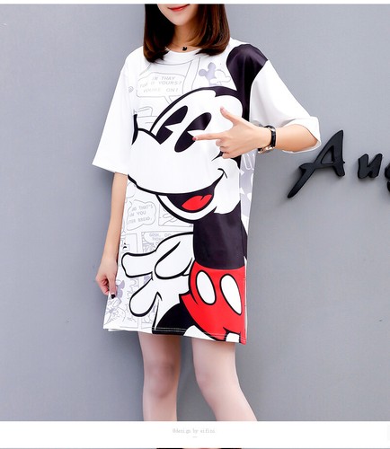 mickey mouse long dress