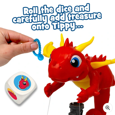 Jogo de tabuleiro Tippy the Dragon the Treasure Balancing Family