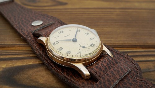Reloj de pulsera vintage década de 1960 ZIM 2602 SN 22777 mecánico soviético 15j URSS - Imagen 7 de 13