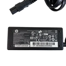 HP PPP009C 19.5V 3.34A AC Charger Power Cord Adapter Cable OEM Replacement Black