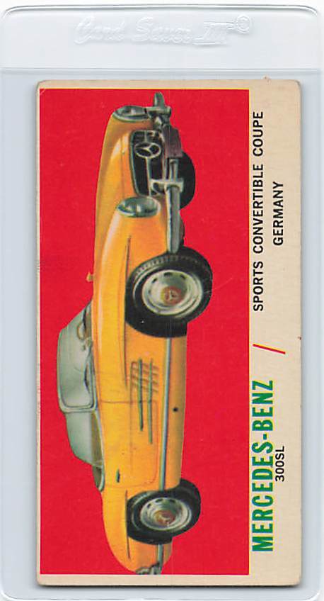 1961 Topps Sports Cars #63 Mercedes-Benz VG/EX *DA-OS1125