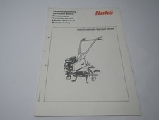 Bedienungsanleitung Hako-Combinette Standart (3620) Original Hako Hausdruckerei