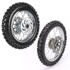 Llanta trasera delantera 60/100-14 80/100-12 para Coolster TTR110 Scooter Pit EE. UU.