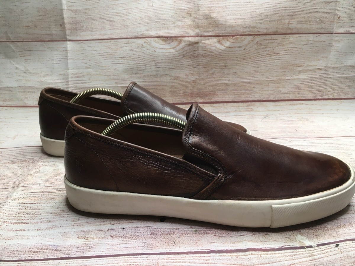 Frye Mens Brown Slip-on Loafers Sz. 9 | eBay