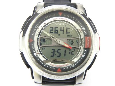 Herren Casio Tide Graph Uhr AQF-100 - 100m