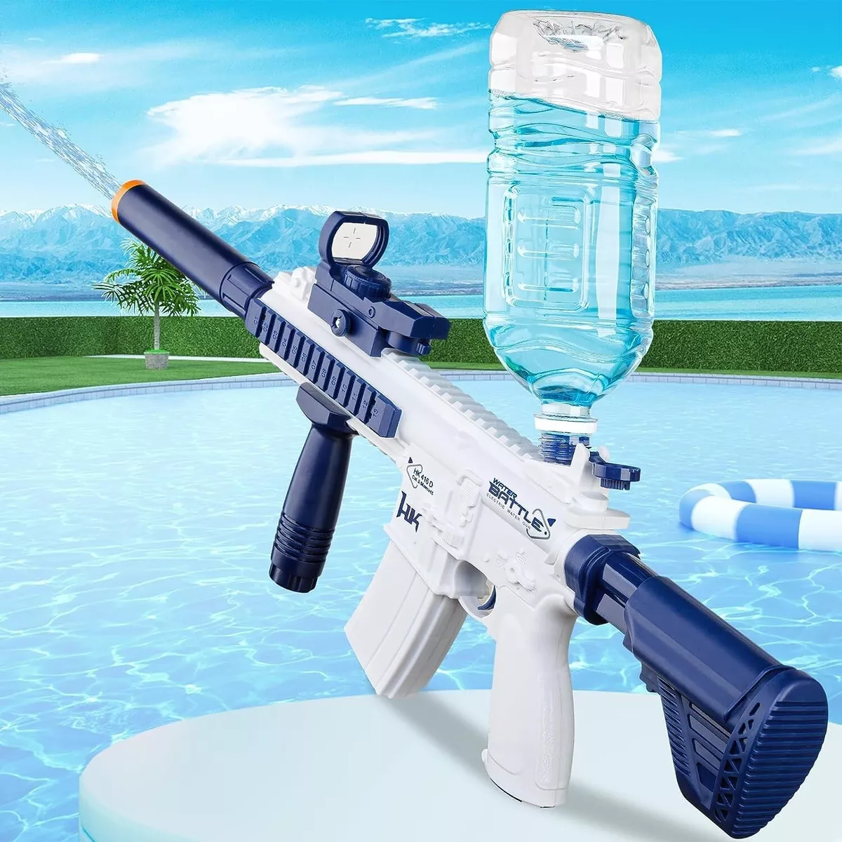 Qoo10 - WaterBullit Water Play Electric Water Gun/10s Automatic