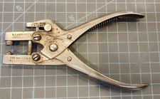 Vtg Bernard Triumph Eyelet Punch Riveting Pliers 🇺🇸 W. Schollhorn Co. - mjkV