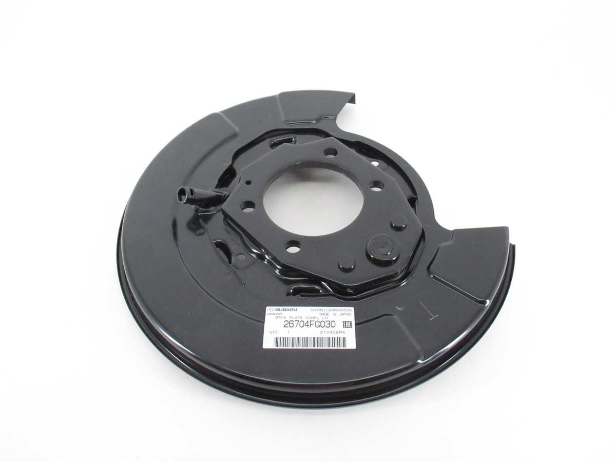 Genuine OEM Subaru 26704FG030 Driver Rear Brake Backing Plate 08