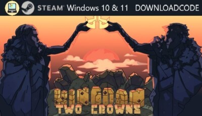 NEU PC Computer Spiel Kingdom Two Crowns für Windows 10 11 STEAM Download Code