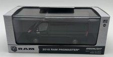 GREENLIGHT 2018 RAM PROMASTER BLACK CARGO VAN 1/43 DIECAST 86153 LIMITED