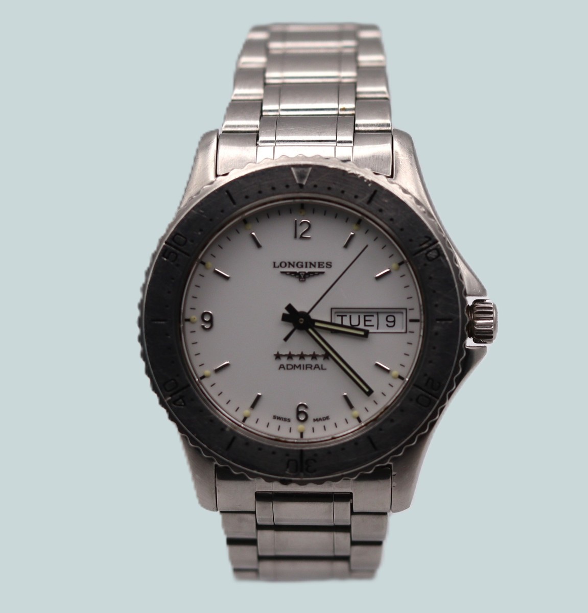 LONGINES ADMIRAL DAY/DATE AUTOMATIC VINTAGE WRISTWATCH – REF: 7404