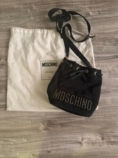Moschino Couture  Beuteltasche Schwarz  Crossbody Logo    Sehr guter Zustand