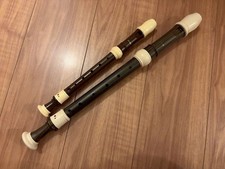 Aulos Sopran Recorder Dark Brown
