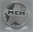 MODERN COIN MART (MCM) - ONE (1) TROY OUNCE .999 FINE SILVER ROUND - TAKE A L@@K