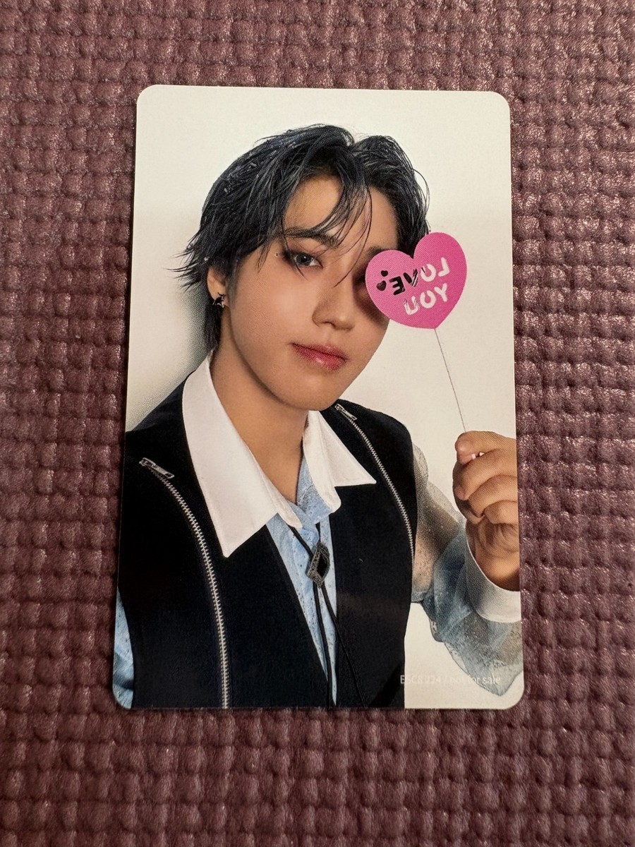 Stray Kids Han HOLLOW Japan FC Double-Sided Official Photocard