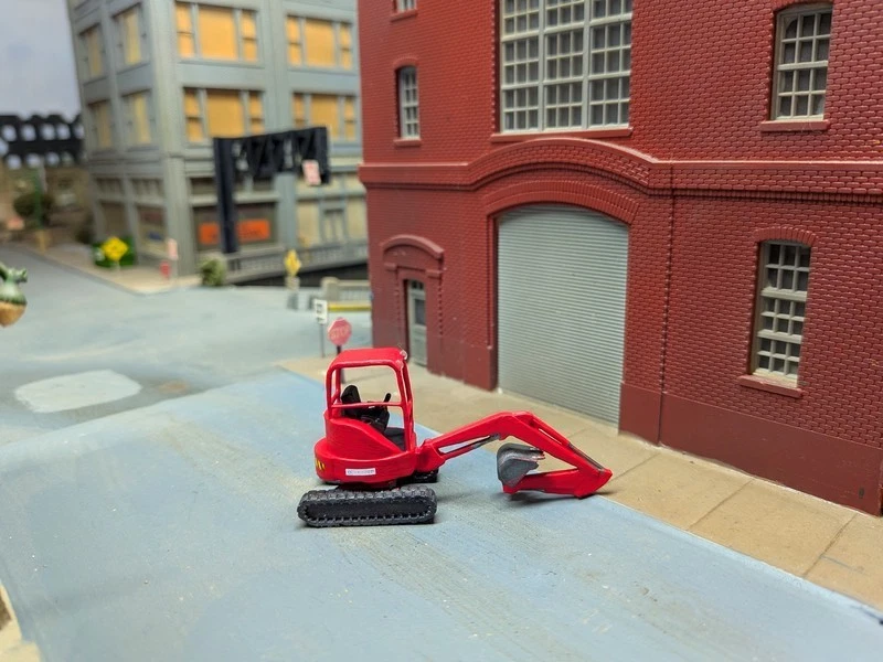 1/87 HO Scale Custom Built Kubota Mini Excavator. 3D Printed Resin Model - Image 4 of 4