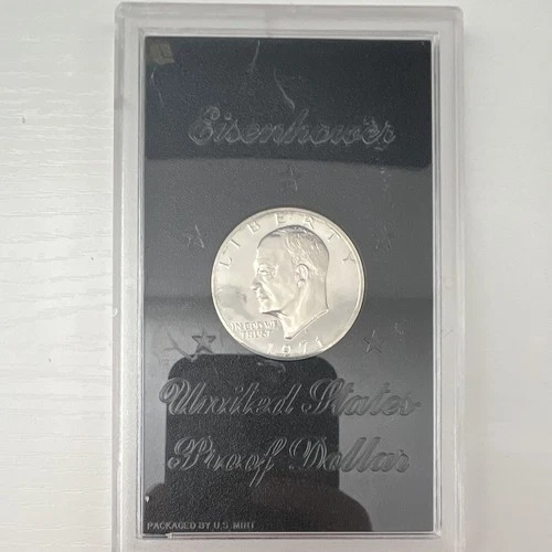 Photo of a 1971-S Eisenhower Dollar Proof from an eBay listing that sold on Jul 23, 2026