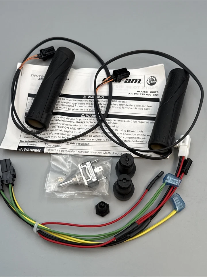 Can-Am Outlander Heizgriffe heated hand grip kit 715000322 Original XX23456 - Bild 2 von 4