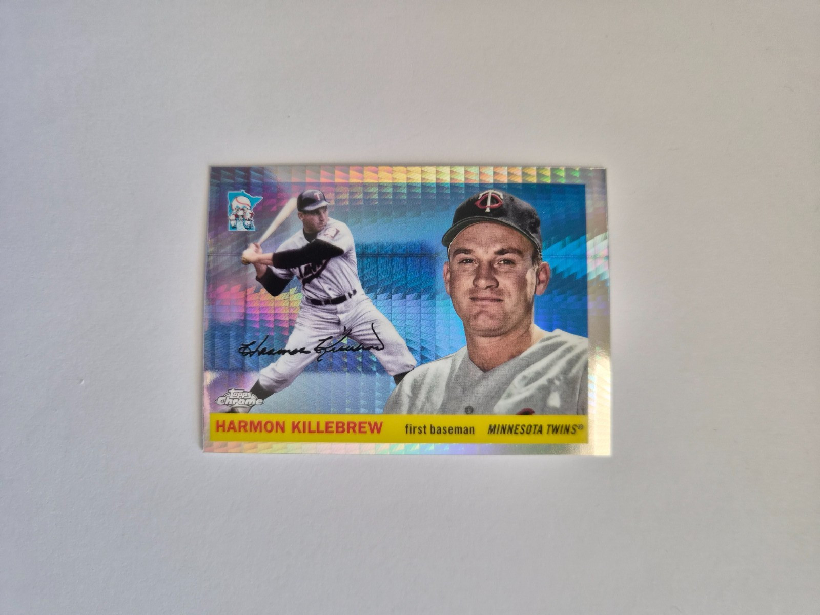 Harmon Killebrew - 2025 Topps Chrome Platinum Anniversary #432 Prism Refractor A