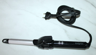 Babyliss Lockenstab 19mm 10 Stufen bis 180°C in schwarz Silber C319E wie neu!