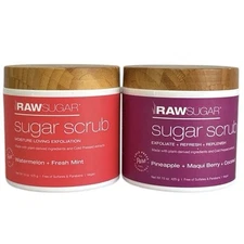 2 Raw Sugar 15 oz. Scrubs