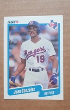 1990 Fleer - Juan González #297 (RC)