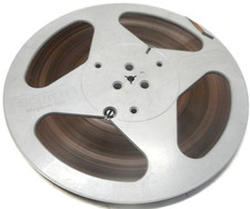 1 ONE SCOTCH 10.5 PLASTIC REEL W/TAPE - NO BOX