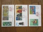 Japan Stamp First Day Cover 日中平和友好条約30周年記念 3 Covers 2008