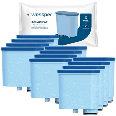 Wasserfilter für Saeco Philips Kaffeevollautomat AquaClean Wessper AquaClear 12x