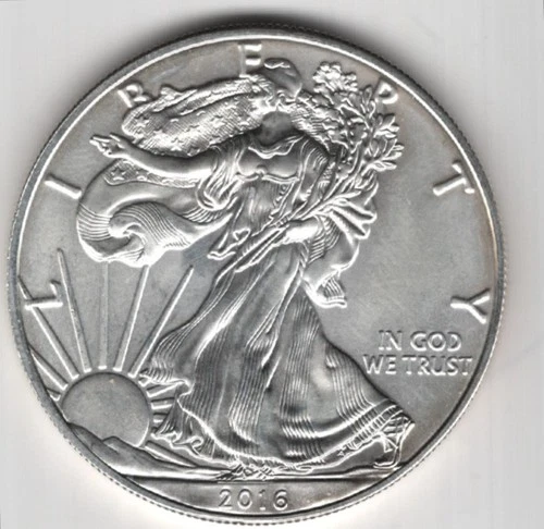 2016 WALKING LIBERTY AMERICAN EAGLE .999 FINE SILVER DOLLAR COIN 1oz. $1 USA