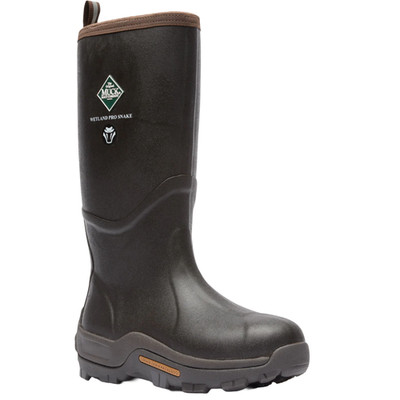 Muck Men's Wetland Pro Brown Waterproof Snake Boots