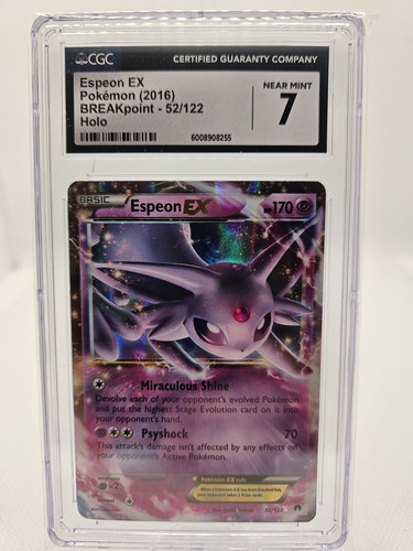 Espeon-EX graded CGC 7 for sale on eBay