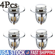 4X Universal Magic Drain Sink Stopper Instantly Replace Broken Stoppers US STOCK