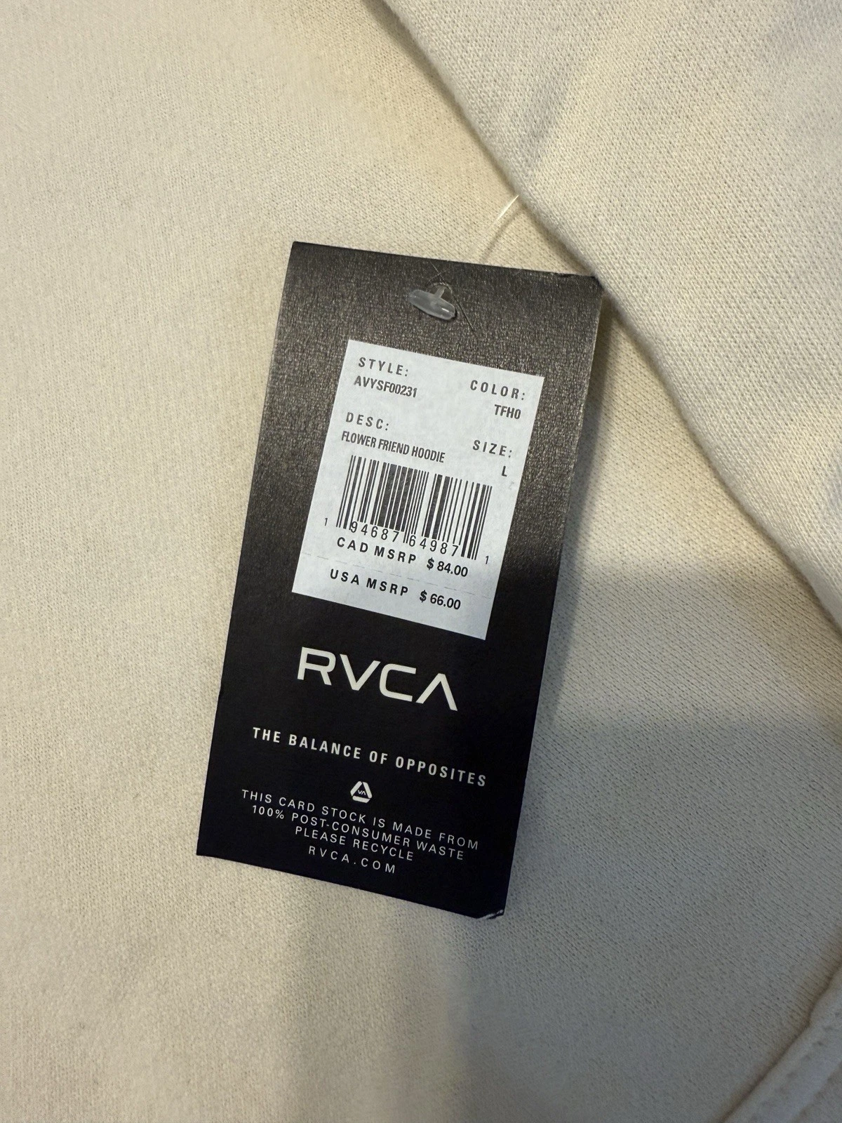 Felpa con cappuccio RVCA Flower Friend Supreme Baker Skateboards Andrew Pommier