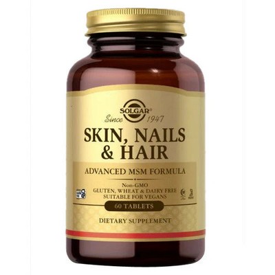 Skin, Nails & Hair Tablets 60 Tabs By Solgar