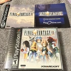 Squaresoft Final Fantasy IX PS1 NTSC-U/C Role Playing Manual Vibration Analog T