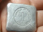 Hand Poured   silver bar  2.18 Troy oz,  Rare Brand