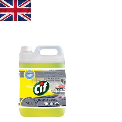 Cif Allzweck-Zitronenreiniger 10L - Konzentrierte Lösung ohne Spülen 2er Pack